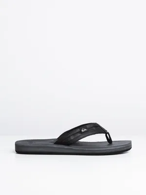 MENS QUIKSILVER CARVER SQUISH SANDALS - CLEARANCE