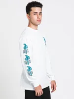 RED DRAGON OG OFFSET LONG SLEEVE TEE - CLEARANCE
