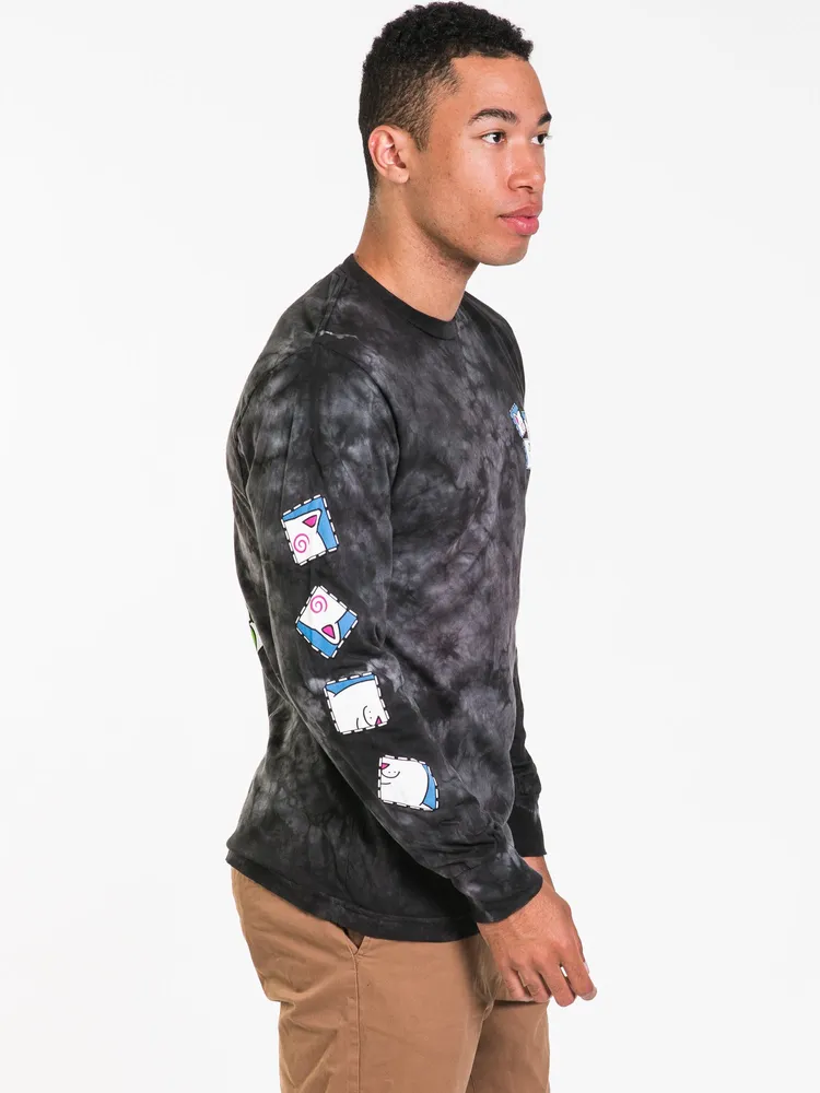 RIP N DIP ACID PLAYDO LIGHTNING LONG SLEEVE TEE - CLEARANCE