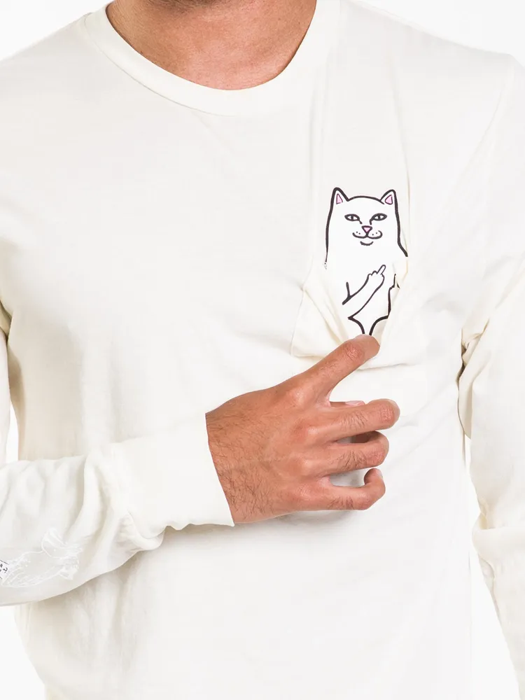 RIP N DIP LORD NERMAL LONG SLEEVE TEE - CLEARANCE