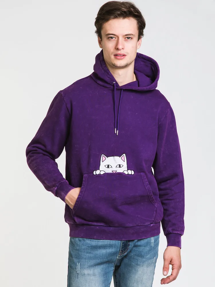 RIP N DIP PEEKING NERMAL EMBROIDERED PULLOVER HOODIE - CLEARANCE