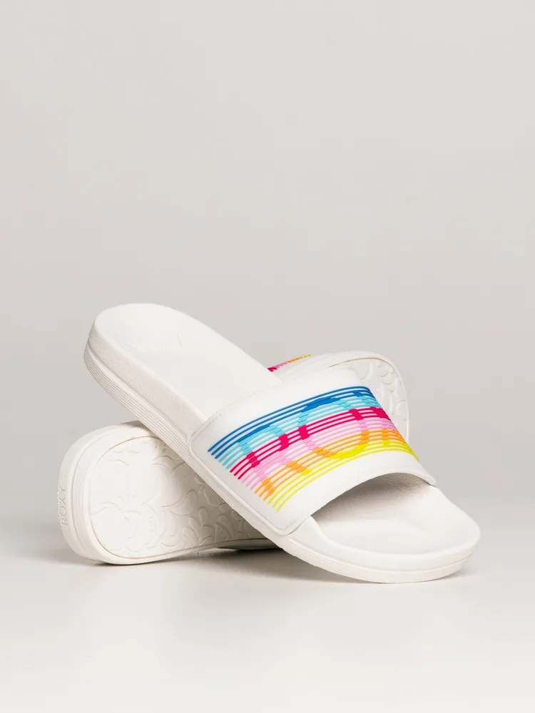 WOMENS ROXY SLIPPY LX SLIDE SANDAL - CLEARANCE