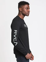 BIG RVCA LONG SLEEVE TEE - CLEARANCE