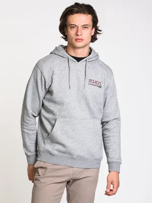 RVCA TRANSMISSION PULLOVER HOODIE - CLEARANCE