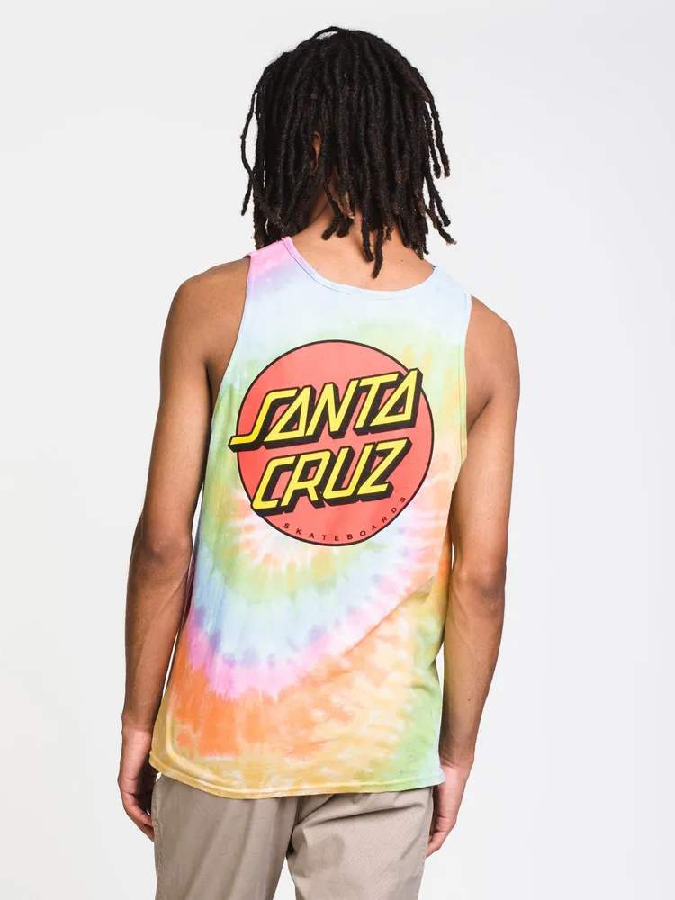 SANTA CRUZ CLASSIC DOT TIE DYE TANK - CLEARANCE