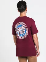 SANTA CRUZ MFG CLUB DOT T-SHIRT - CLEARANCE