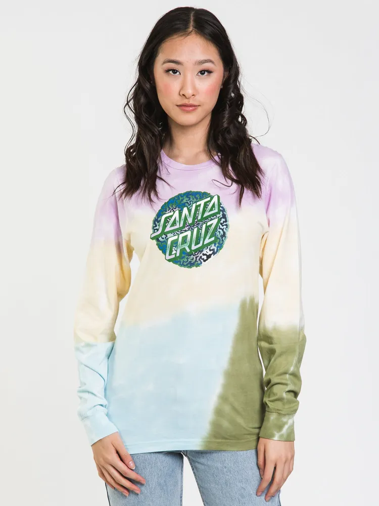 SANTA CRUZ OBSCURE DOT LONG SLEEVE TEE - CLEARANCE