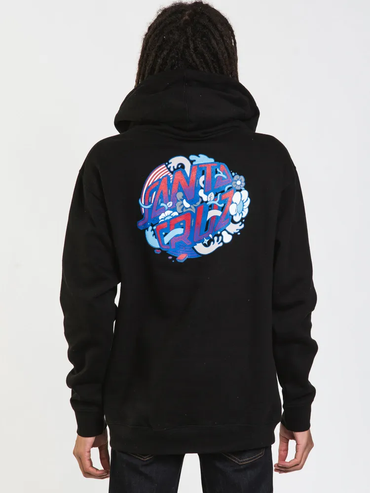 SANTA CRUZ STRANGE DOT PULL OVER HOODIE - CLEARANCE