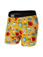 SAXX ULTRA BOXER BRIEF - YELLOW MUG LIFE CLEARANCE