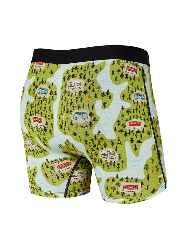 Boathouse SAXX VIBE BOXER BRIEF - HAPPY CAMPER CLEARANCE