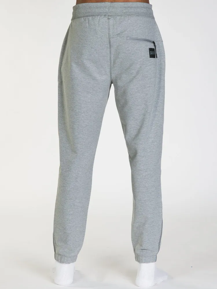 SAXX DOWNTIME PANT - GRY HEATHER/GRIS CLEARANCE