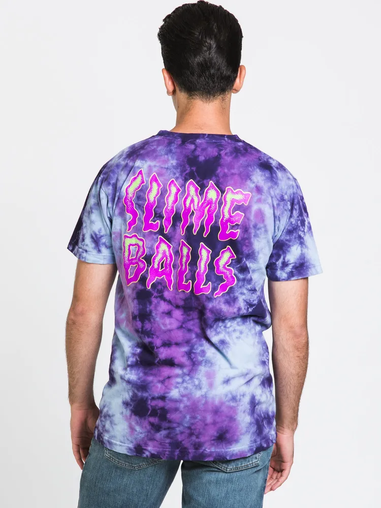 SLIME BALL FUZZ TIE DYE T-SHIRT - CLEARANCE