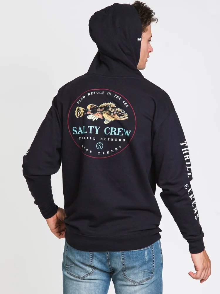 SALTY CREW BOTTOM FEEDER PULLOVER HOODIE - CLEARANCE