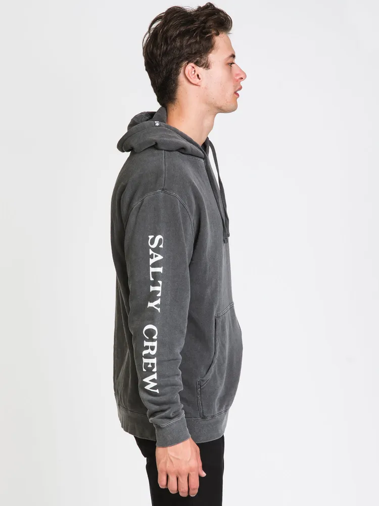 SALTY CREW PATCHY OVERDYED PULLOVER HOODIE - CLEARANCE