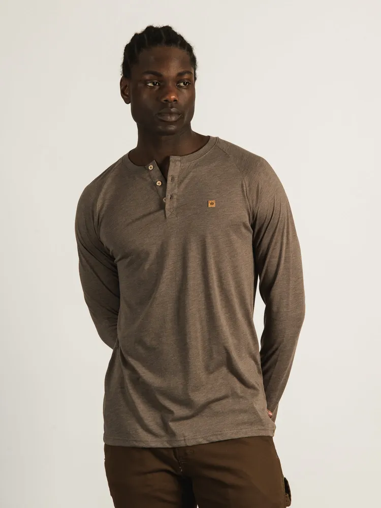 TENTREE CLASSIC HENLEY TREEBLEND