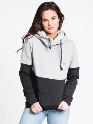 TENTREE BALSA QUILT PULLOVER HOODIE - CLEARANCE