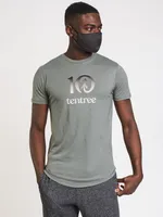 TENTREE RAISED GRADIENT LOGO T-SHIRT - CLEARANCE