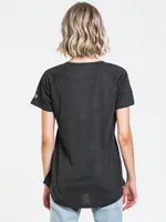 TENTREE FEATHERWEAVE LOGO T-SHIRT - CLEARANCE