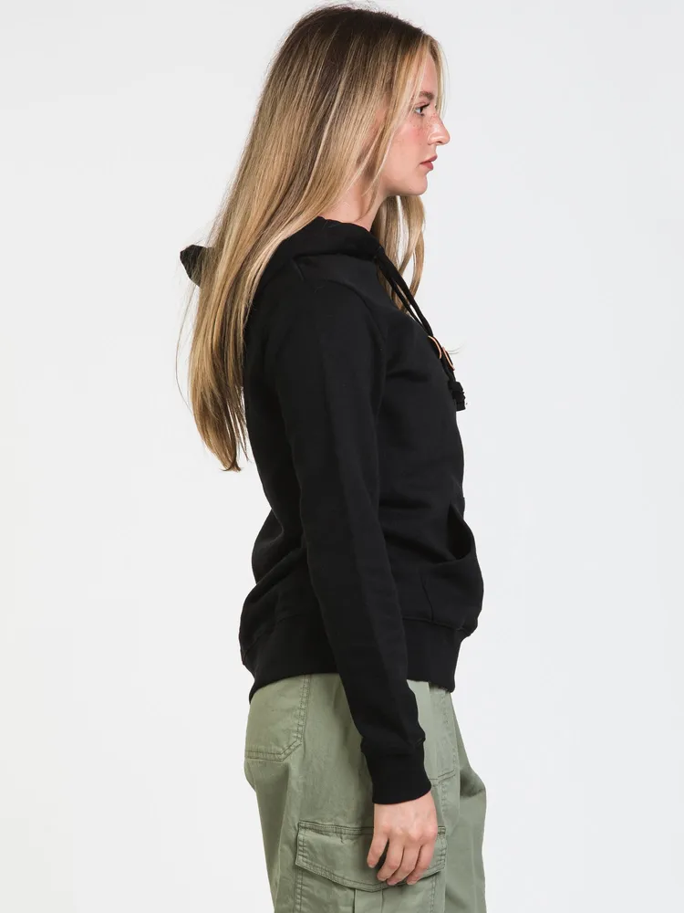 EMBROIDERED CROPPED TENTREE HOODIE - CLEARANCE