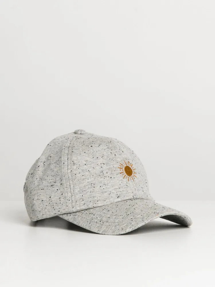 TENTREE SUN EMBROIDERED FLECK JERSEY PEAK HAT - CLEARANCE