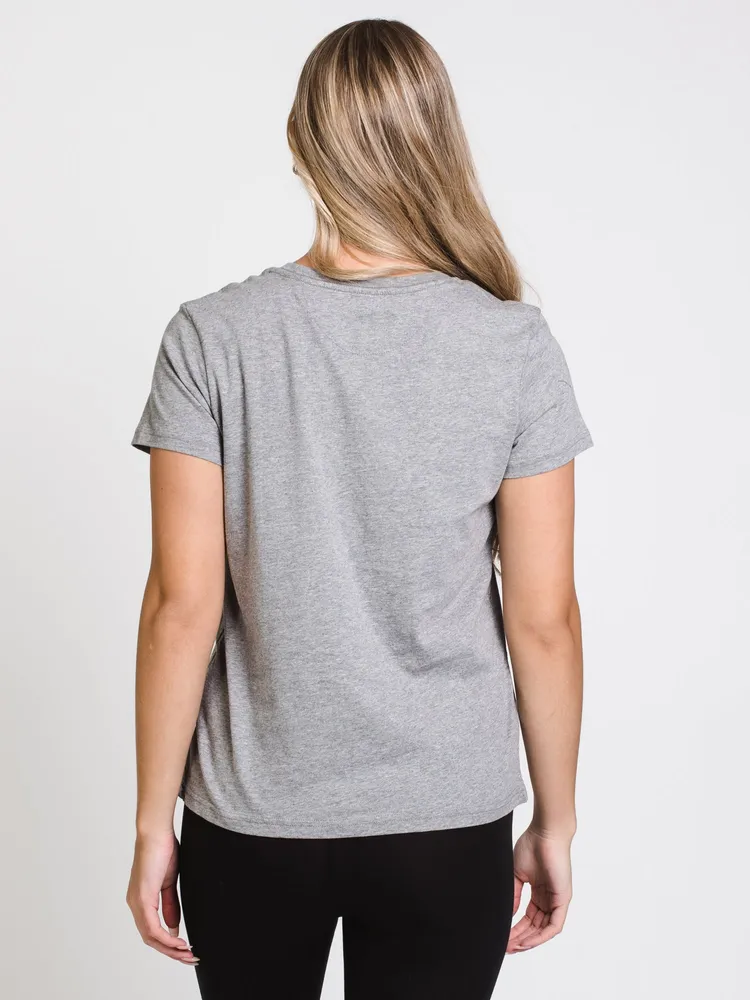 TENTREE BASICALLY HIKING BOYFRIEND SHORT SLEEVE T-SHIRT-GY - CLEARANCE