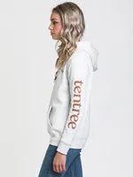 TENTREE LEFT CHEST ARC SLEEVE PRINT HOODIE - CLEARANCE