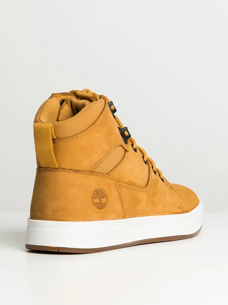 MENS TIMBERLAND DAVIS SQ HI LEATHER CHUKKA BOOTS - CLEARANCE