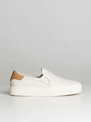 WOMENS UGG CAHLVAN COCONUT MILK LEATHER SNEAKER - CLEARANCE
