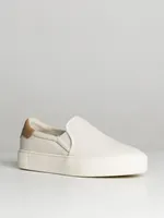 WOMENS UGG CAHLVAN COCONUT MILK LEATHER SNEAKER - CLEARANCE