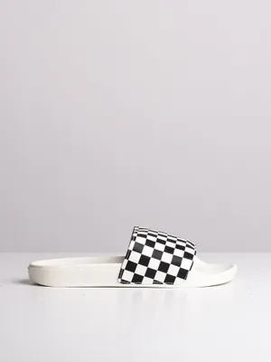 WOMENS VANS SLIDE ON CHECKERBOARD SANDALS - CLEARANCE