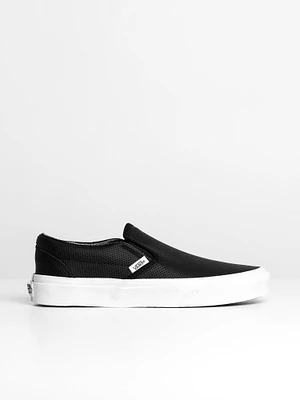 WOMENS VANS PERF LEATHER SLIP-ON