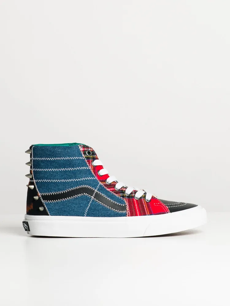 WOMENS VANS SK8 HI TARTAN DAZE SNEAKER - CLEARANCE