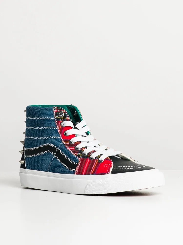 WOMENS VANS SK8 HI TARTAN DAZE SNEAKER - CLEARANCE