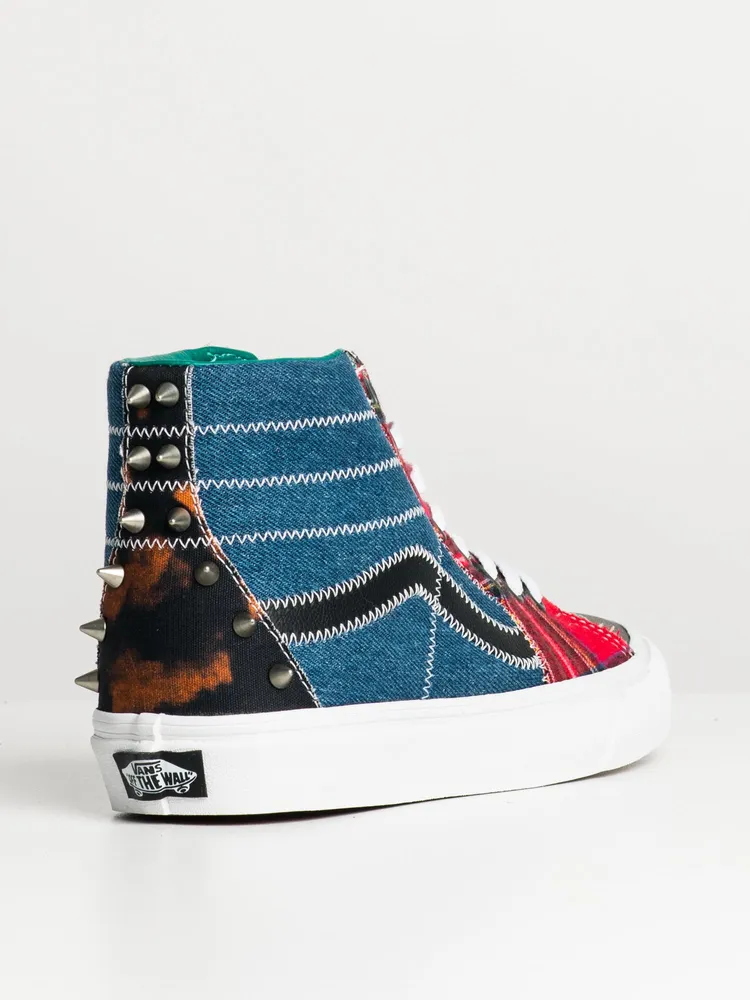 WOMENS VANS SK8 HI TARTAN DAZE SNEAKER - CLEARANCE