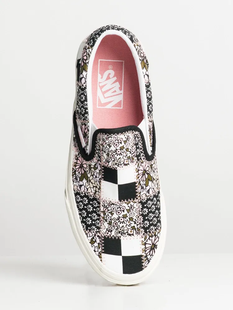 WOMENS VANS CLASSIC SLIP-ON PATCHWORK - CLEARANCE