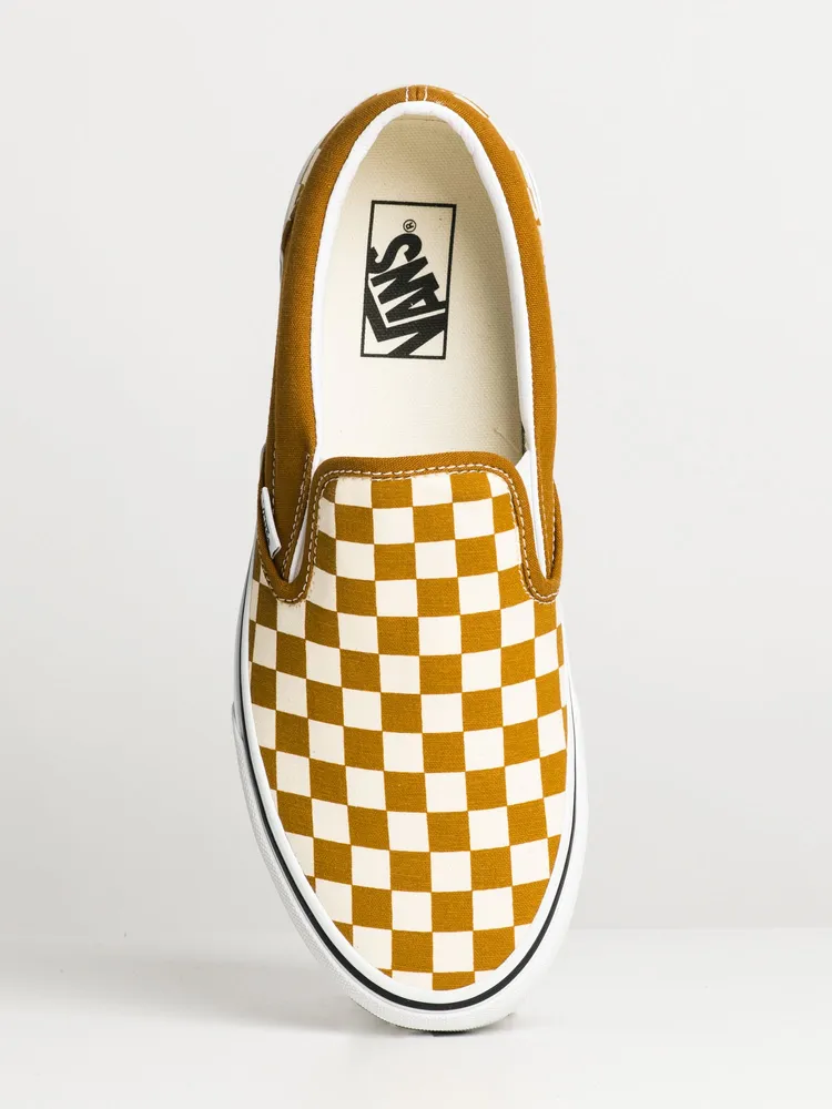 MENS VANS CLASSIC SLIP-ON CHECKERBOARD - CLEARANCE