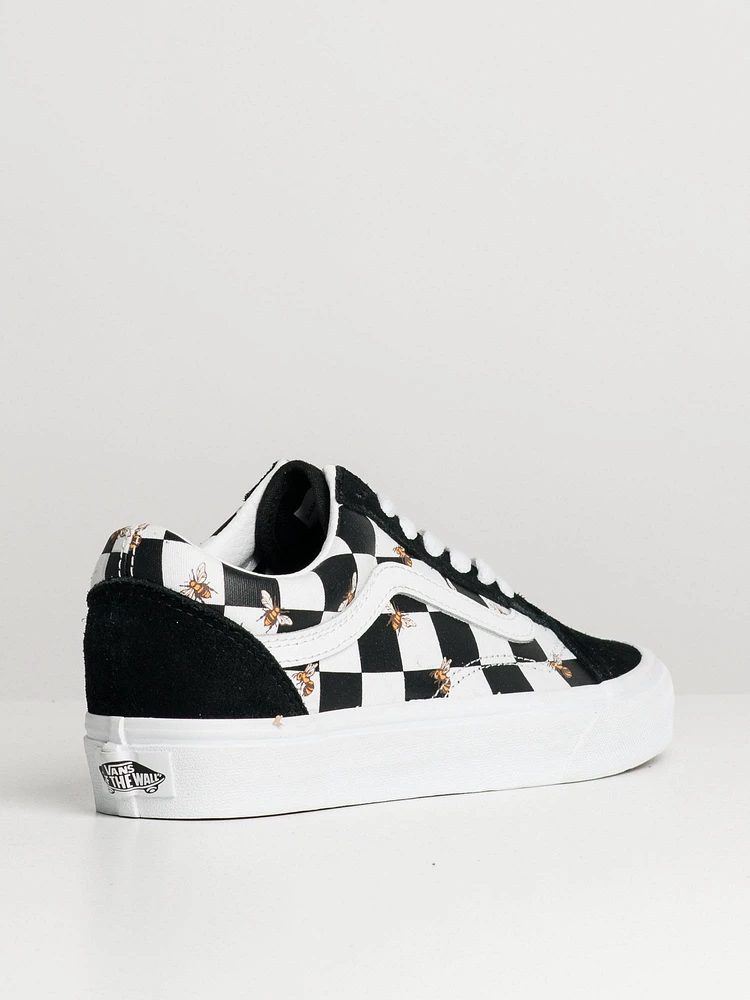 WOMENS VANS OLD SKOOL BEE CHECK SNEAKER - CLEARANCE