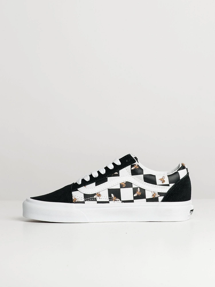 WOMENS VANS OLD SKOOL BEE CHECK SNEAKER - CLEARANCE