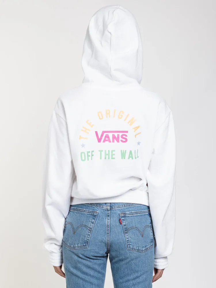 VANS CROP FIT PULLOVER HOODIE - CLEARANCE