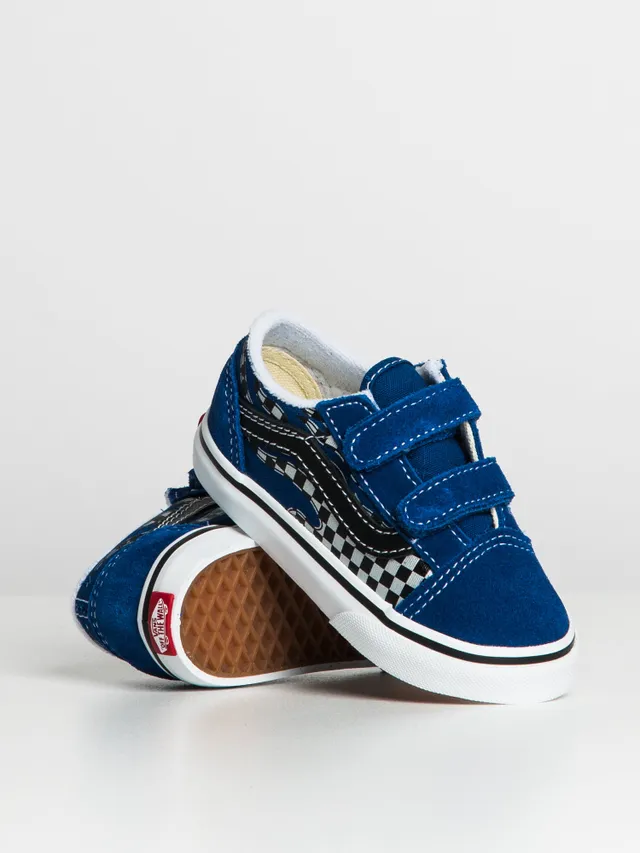 Vans Old Skool V Skate Shoe - Baby / Toddler - Blue / Navy