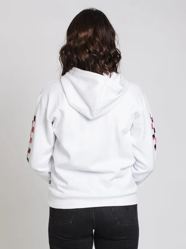 vans patchwork checkered hoodie