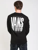 VANS REFLECT LONG SLEEVE TEE - CLEARANCE