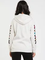 VANS TANGLED PRESSED FLORAL HOODIE - CLEARANCE