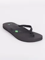 WOMENS YOGA JOY BLACK SANDALS