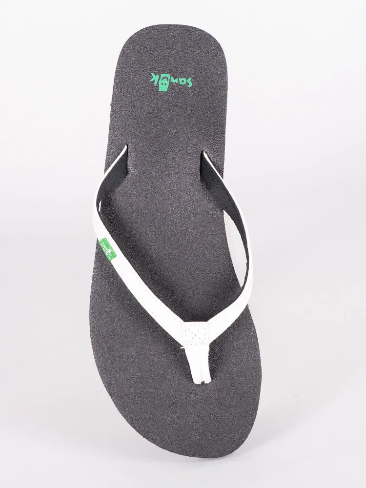 WOMENS YOGA JOY WHITE SANDALS