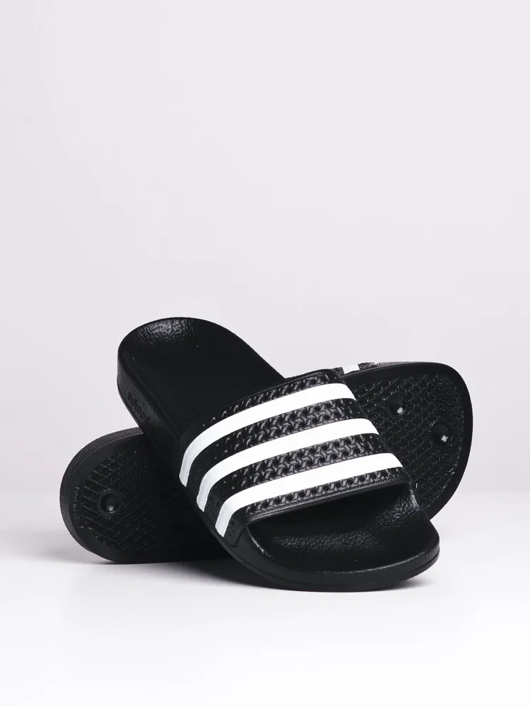 WOMENS ADILETTE W BLACK/WHITE SANDALS