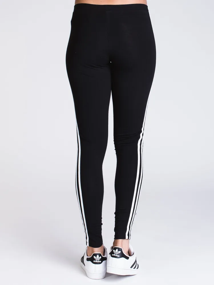 WOMENS 3 STRIPE TIGHT - BLACK CLEARANCE