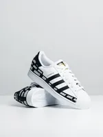 MENS ADIDAS SUPERSTAR SNEAKERS - WHITE/BLACK CLEARANCE