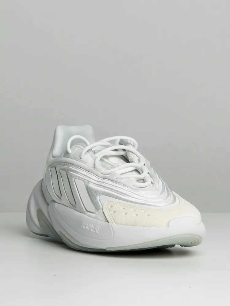 WOMENS ADIDAS OZELIA SNEAKERS - WHITE/WHITE CLEARANCE