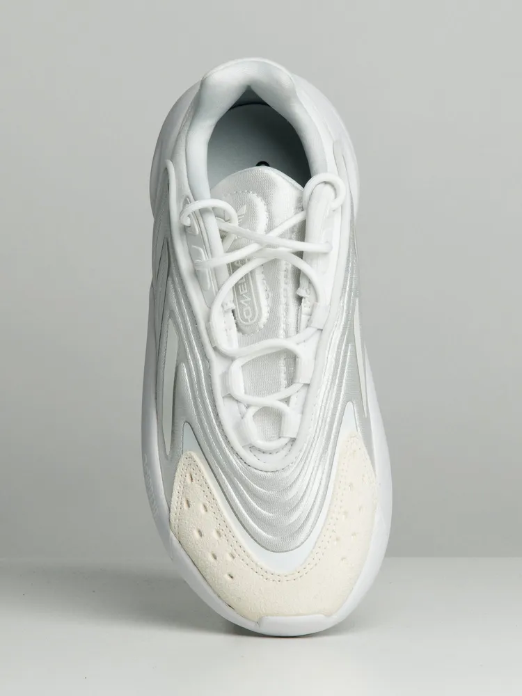 WOMENS ADIDAS OZELIA SNEAKERS - WHITE/WHITE CLEARANCE